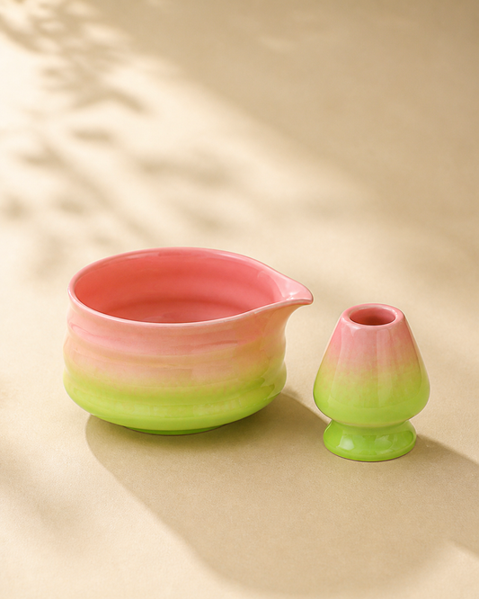 Bamboo Ritual matcha bowls for preparing matcha at home